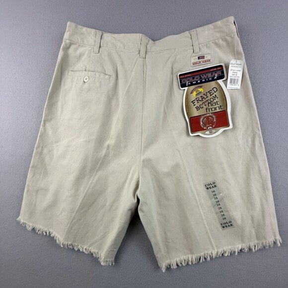 Colo Wear Jeans Co. Shorts Men's 38 Frayed Hem Vintage 90's NWT Deadstock Boho - Picture 2 of 11